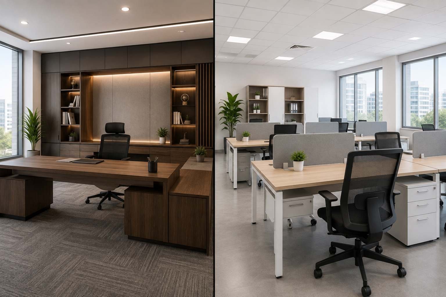 Custom Office Furniture vs Ready-Made Office Furniture: Which Is Best for Your Business?