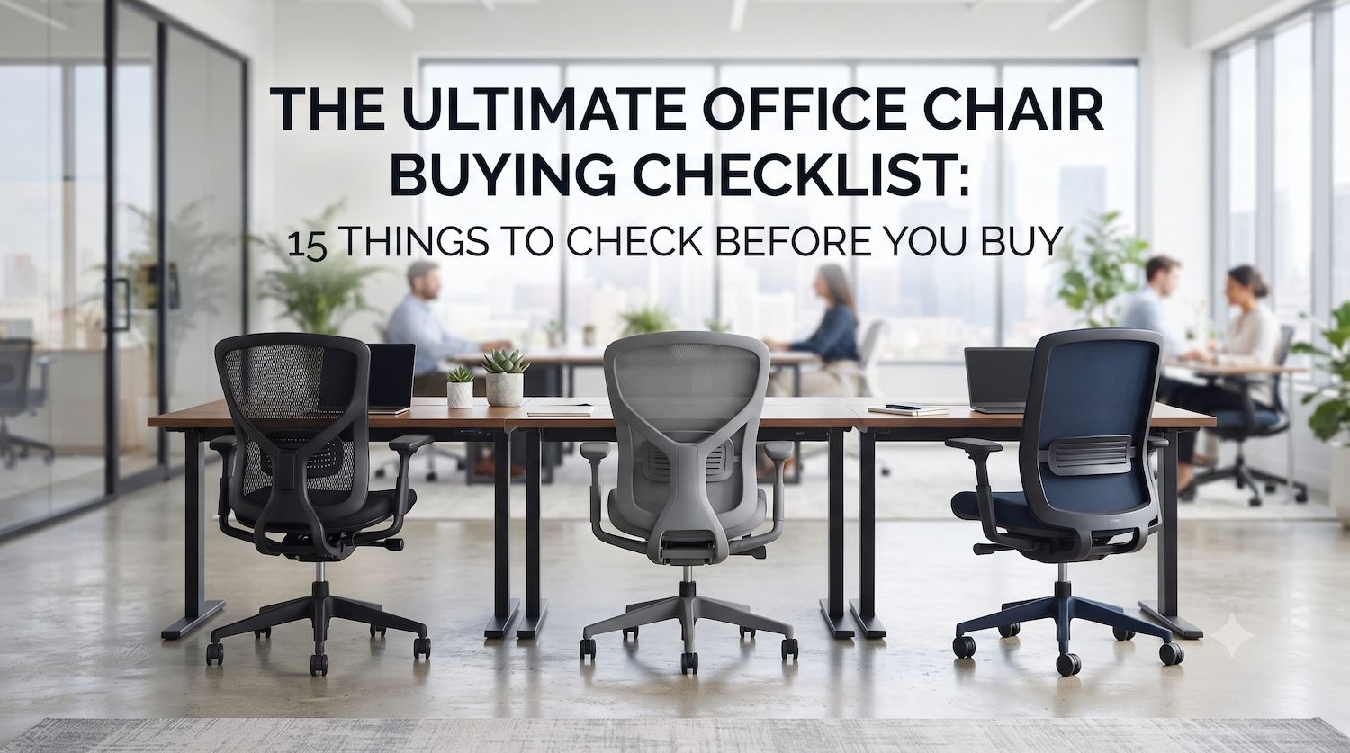 The Ultimate Office Chair Buying Checklist: 15 Things to Check Before You Buy