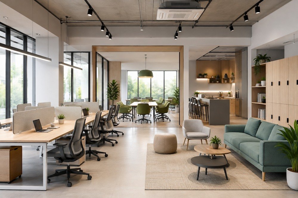 Office Furniture Essentials for Co-Working Spaces